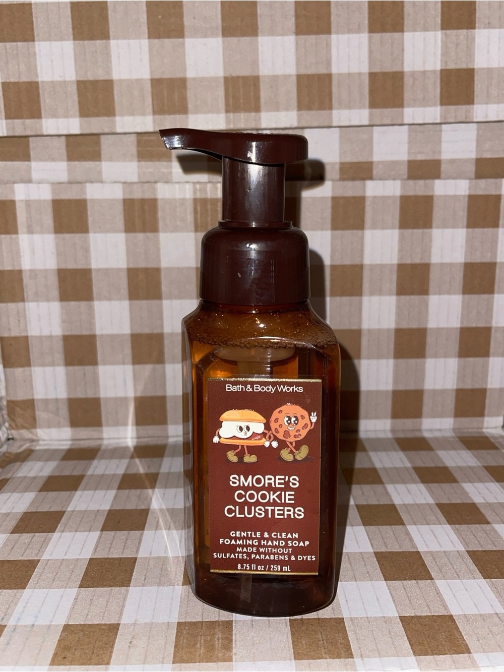 BATH & BODY WORKS SMORE’S COOKIE CLUSTERS GENTLE & CLEAN FOAMING HAND